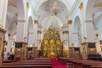 Marbella, Costa del Sol, Spanien. Kirche. von Unbekannt Unbekannt